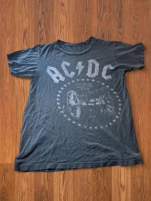 AC/DC For Those About To Rock Graphic T-Shirt Grey