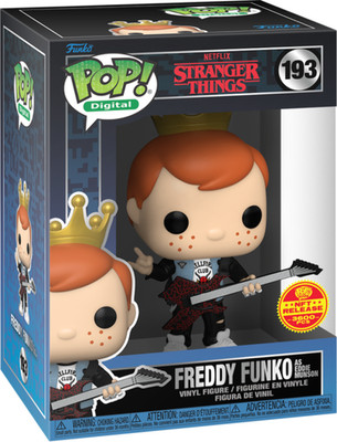 Funko Pop! Digital: Stranger Things - Freddy Funko als Eddie Munson (Royalty LE 3