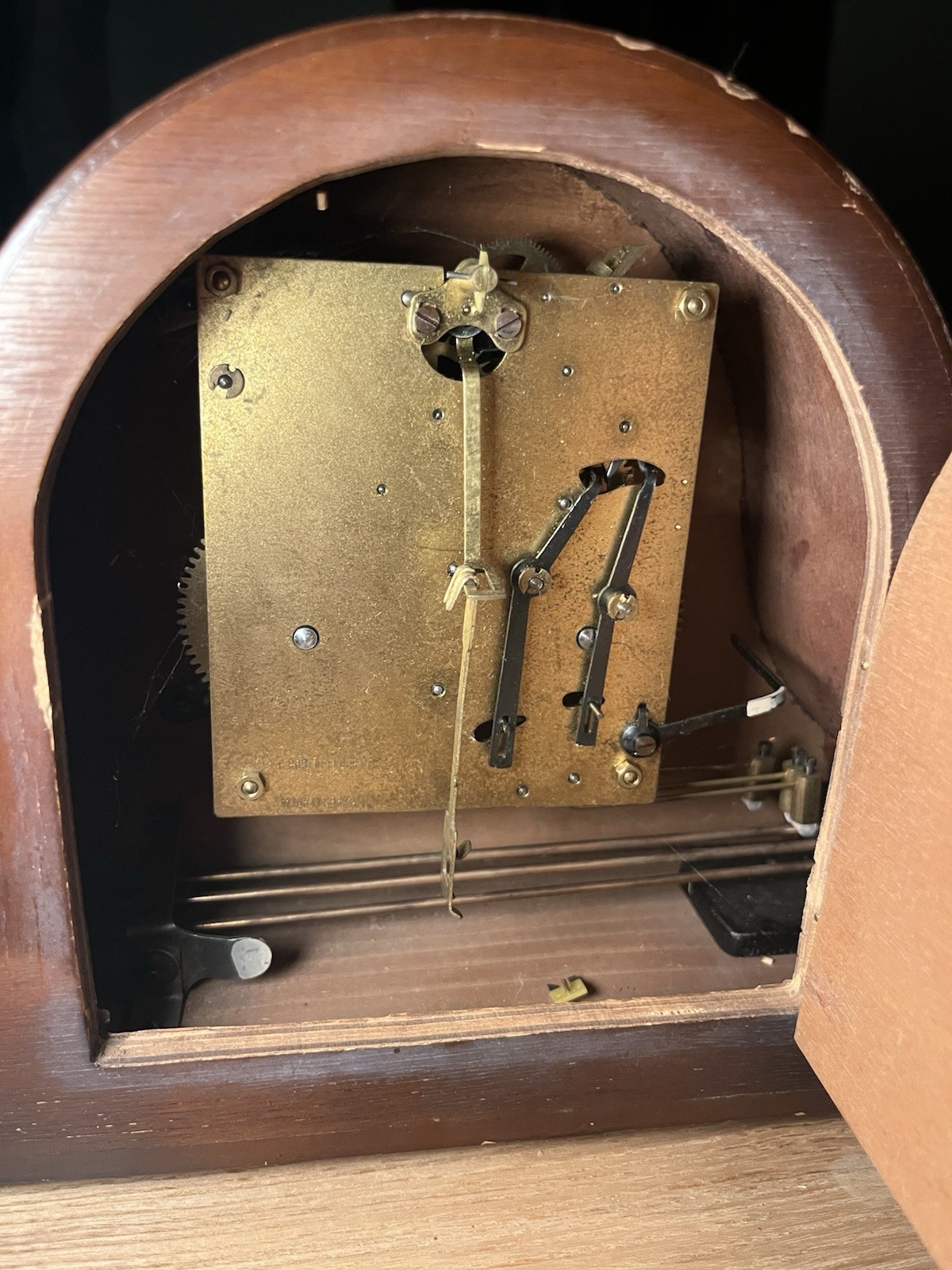 C. Rosenfelder Mantle Clock Made In Germany 