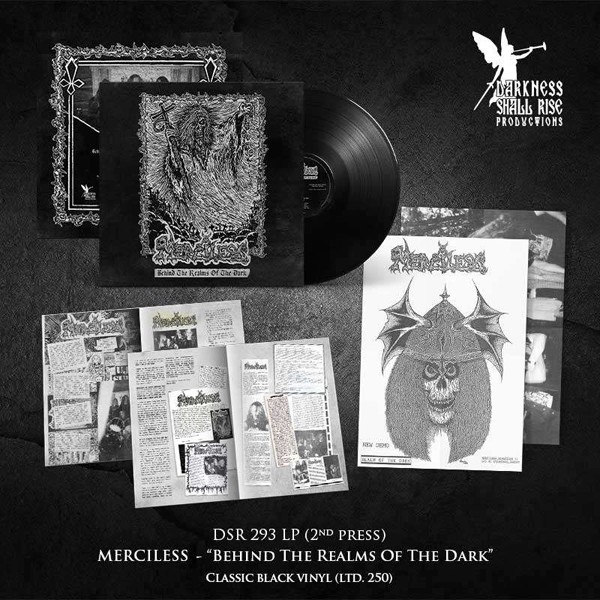 Merciless Behind The Realms Of The Dark (2nd Press) LP New 4068651003258