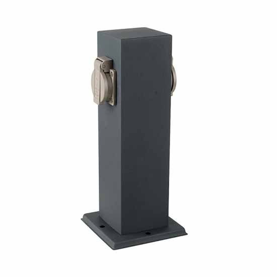 Offerta V-TAC VT-1155-2 Presa Giardino Acciaio 2 Vie 16A IP44