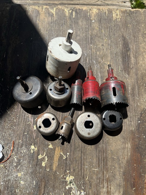 Hole Saw Lot Asst Sizes