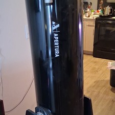 Apertura Reflector Telescope Optical Tube with Dobsonian Mount/Base - Black