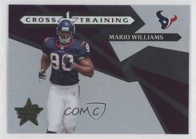 2006 Leaf Rookies & Stars Cross Training Purple 7/25 Mario Williams #CT-6 RC he0