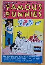 Cover of Famous Funnies #182