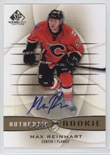 2013-14 SP Game Used Edition Authentic Rookies Gold Max Reinhart #188 Auto 7i8