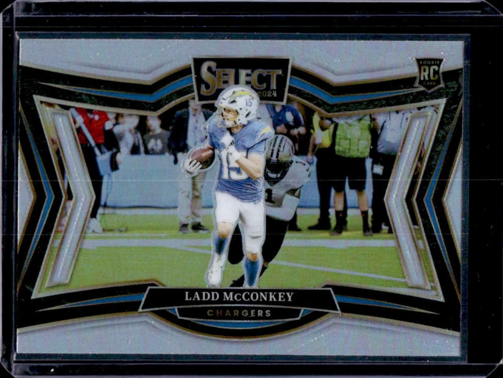 2024 Select Ladd McConkey Field RC Silver Prizm Rookie #478 Chargers