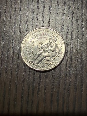 STACEY PARK Quarter DDR DIE BREAK UNDER ARMREST Filled P Mint Filled A s