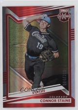 2022 Panini Elite Extra Edition Status Red 4/299 Connor Staine #146 1ek2