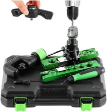 HVAC Flaring Tool Kit for 1/4'' - 3/4'' and 6-19mm Single Flare, 45° Eccentric T