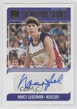 2019 Donruss WNBA Press Proof 20/99 Nancy Lieberman-Cline Lieberman Auto HOF 6rq