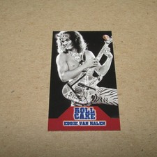 EDDIE VAN HALEN RARE MILLHOUSE TOBACCO CARD ROLL CAKE 2/3 #216