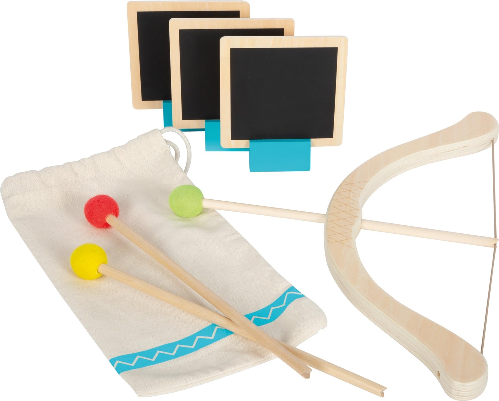 Small Foot - Small Foot - Houten Pijl en Boog Active Speelset 8dlg. NUOVO