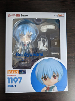 Good Smile Rebuild of Evangelion Nendoroid Rei Ayanami School Uniform Version