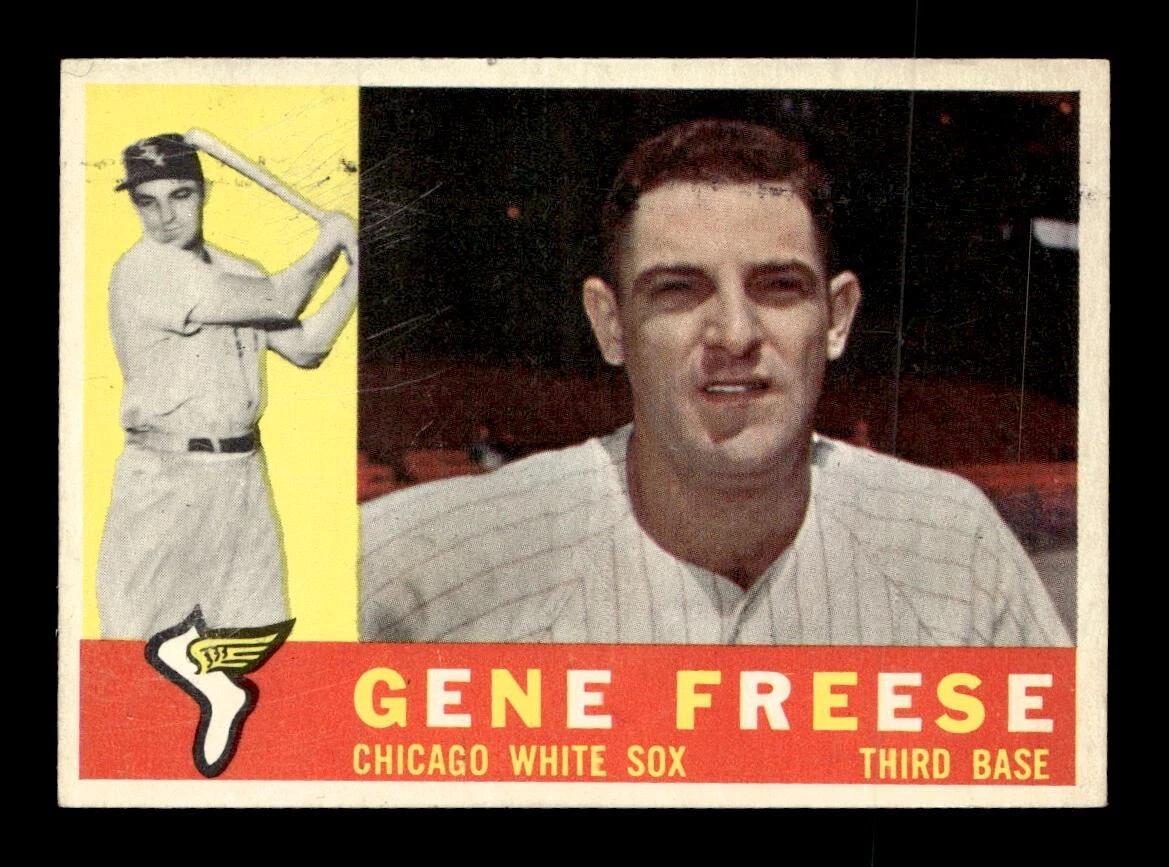 1960 Topps #435 Gene Freese White Sox VG-EX+ *6e
