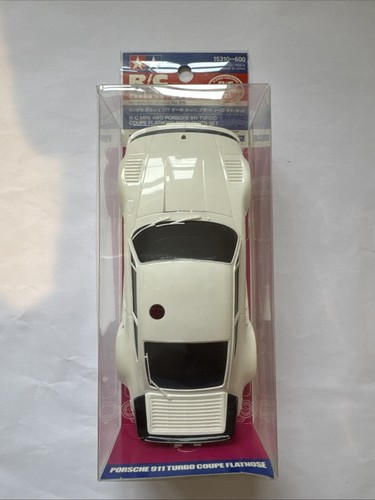 Tamiya Rc Mini 4WD Porsche 911 Turbo Coupe Flat nose Body Parts Set NIB Rare - 第 1/7 張圖片