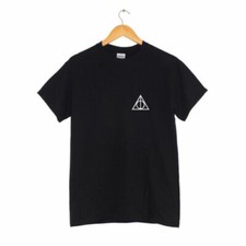 Image of Deathly Hallows T-shirt Harry Symbol Beasts Potter fan clothing Gift