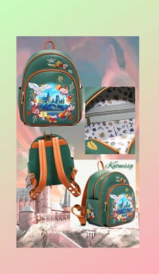 harry potter hogwarts wreath mini backpack Wizarding World Magic Purse with Allover Icon Print, 10.5 Inches, Adjustable Straps, Faux Leather : Clothing, Shoes & Jewelry Hedwig takes flight among the foliage Harry Potter Hogwarts Icons Map