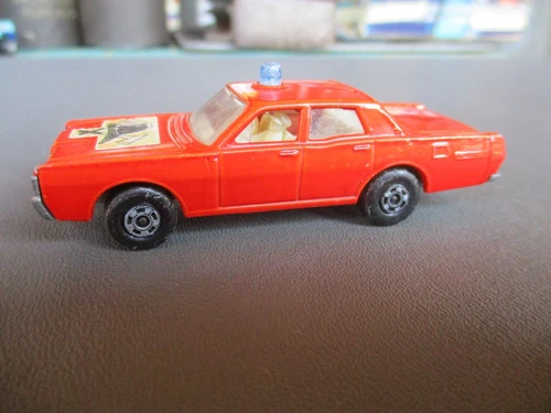 Vtg Matchbox MERCURY Fire Chief No 59 or 73 Toy Car