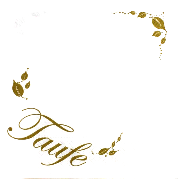 Taufe Serviette 20 Servietten Im Paket Taufen Deko Tischdeko 33X33Cm-image