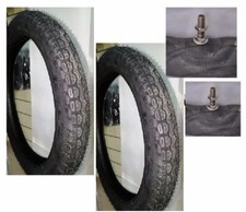 2 COPERTONI GOMMA 2 3/4 -16 + 2 CAMERE PIAGGIO CIAO SI BRAVO RUOTA LEGA