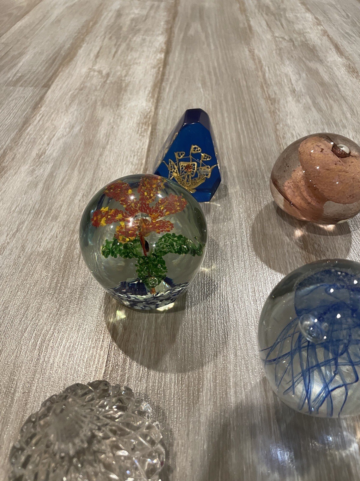 Lot Of 12 Glass Paperweights eBay