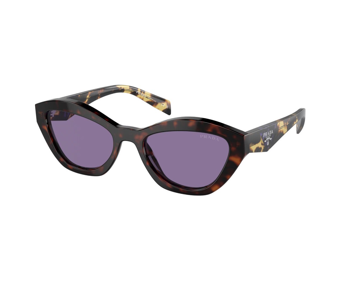 NEW PRADA HAVANA PURPLE SUNGLASSES PRADA Prada PR-08YS 03V01O Sunglasses Women main image 4
