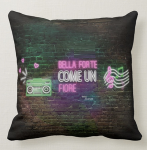 Frasi Natale Jovanotti.Cuscino Personalizzato Tributo Lorenzo Jovanotti Dedica Frase Bella Forte Fiore Ebay