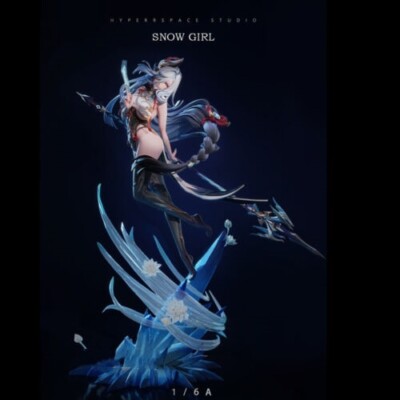 25 センチメートルフィギュア原神インパクト柯清 Shenhe Hyperspace Studio Genshin Impact ShenHe Resin Statue in stock 1/6