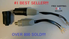 2x HD TV antenna Balun 300 TO 75 Ohm Matching  TRANSFORMER OUTDOOR Antenna Coax 