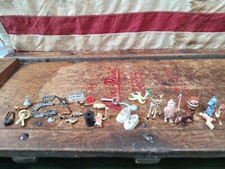 Vintage Junk Drawer Lot Lots Charm Charms Bracelet Toy Toys