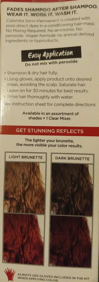 Color de pelo semipermanente 40 mandarina LOreal Paris Colorista Foto 3 de 3