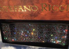 3500 NWT Stefano Ricci Mens Silk Cummerbund crystals XL