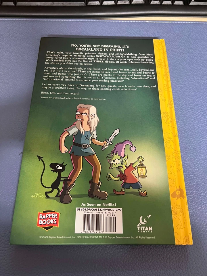 Disenchantment: Untold Tales Vol.1 Hardcover – November 14, 2023 by Matt Groenin - Image 2 of 2