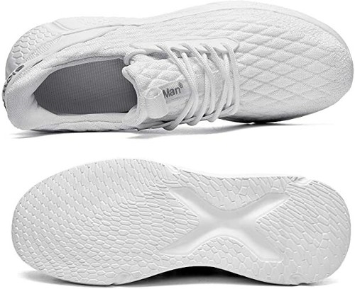 Men's Running Shoes Air Knit Mesh Breathable Sport. Shoes.Shock Cushioning - Picture 160 of 258