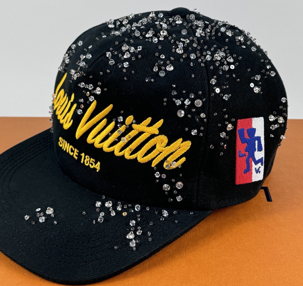 Louis Vuitton X Virgil Abloh - SS22 Crystal Detail Cap *RARE* Size: L image 5