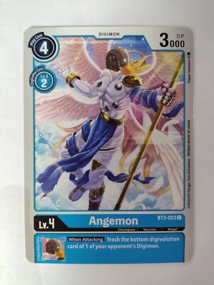 Angemon BT3-023 Digimon Card Game