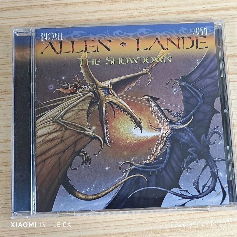 Russell Allen/Jorn Lande - The Showdown 	JAPAN CD (2010,KICP-1496)	Avantasia NM Foto 2 de 4