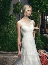 Casablanca Wedding Dress 2208- Ivory- Size 16- New
