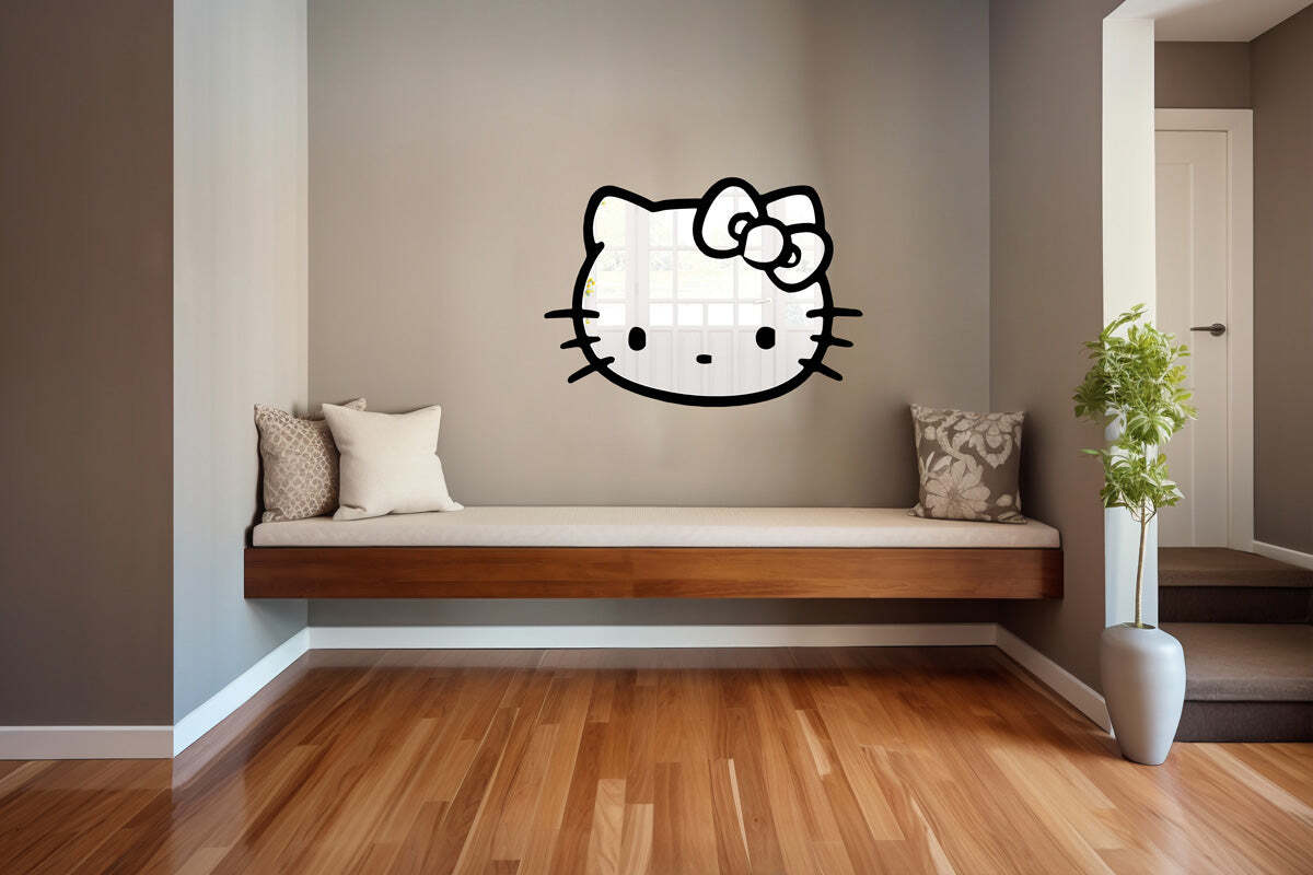 Hello Kitty Rose - Specchio stampato 20x30 cm in cornice plastica