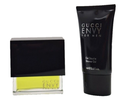 ❤️GUCCI ENVY FOR MAN SET EDT 1.7 oz 50 ml & Shower Gel,SCANNON