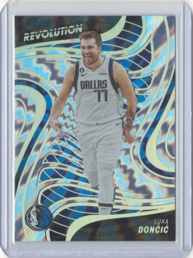 2022-23 Panini Revolution Sunburst #36 Luka Doncic /75 SSP