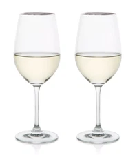 Riedel Crystal Vinum Set of 2 Wine Crystal Glasses, Platinum Riesling Grand Cru