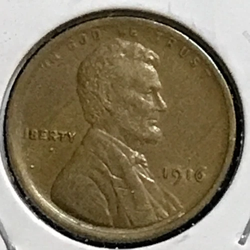 U.S. Lincoln Cent Prem AU 1916