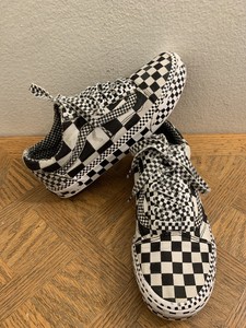 vans all over checkerboard old skool