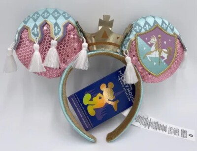 Regal Carrousel Headband Prince Charming Limited 2022 50th 7/12 Disney Ears