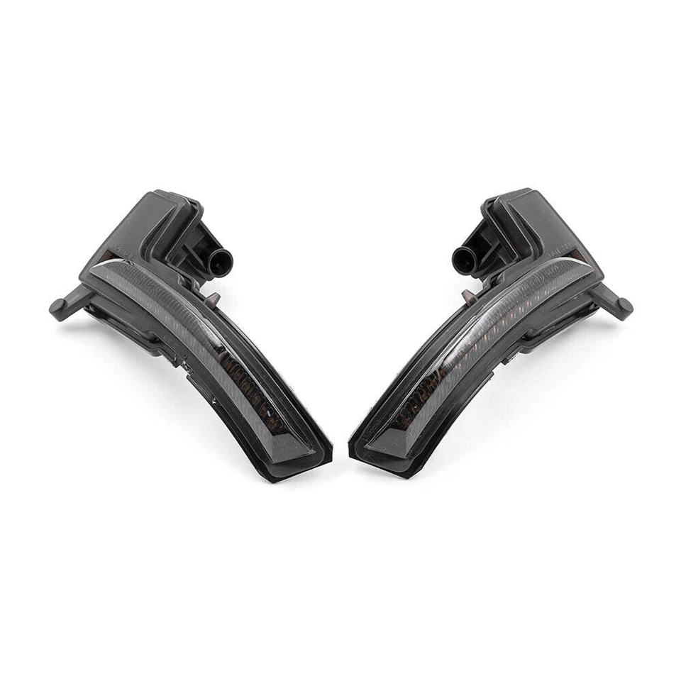 2X intermitentes de espejo retrovisor exterior intermitentes negros para Renault Clio 4 Nissan Micra Foto 4 de 4