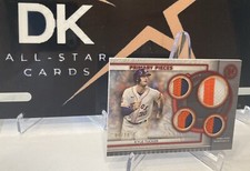 KYLE TUCKER 2023 TOPPS MUSEUM COLLECTION PRIMARY PIECES QUAD RELIC RUBY PATCH 10