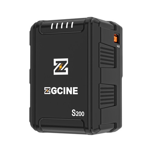ZGCINE ZG-S200 V-Mount Battery 199Wh 14.8V V-Lock for BMPCC 4K 6K Pro ZCAM Canon - Picture 3 of 10
