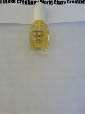 SALLY HANSEN MAXIMUM GROWTH DAILY NAIL GROWTH PROGRAM - 0.45 OZ/13.3 ML-NO BOX